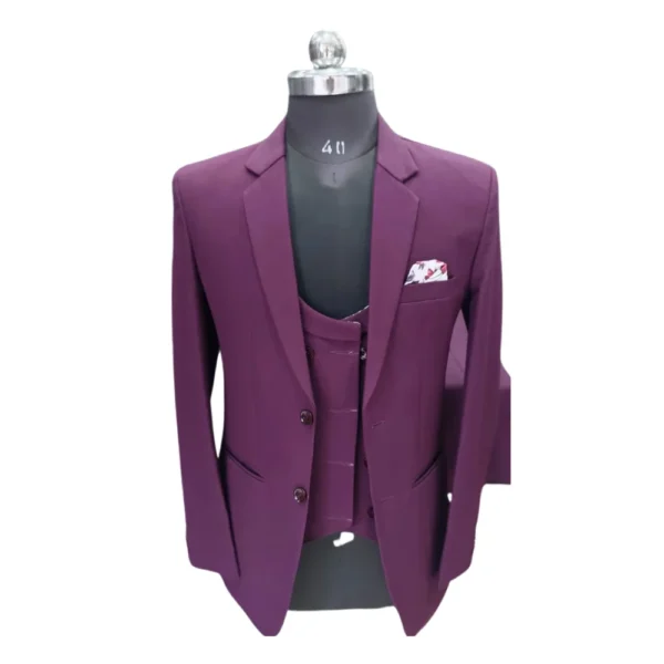 COAT SUIT PLAIN SIZE-44 - KING MAN COAT
