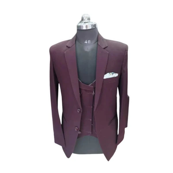 COAT SUIT PLAIN SIZE-36 - KING MAN COAT