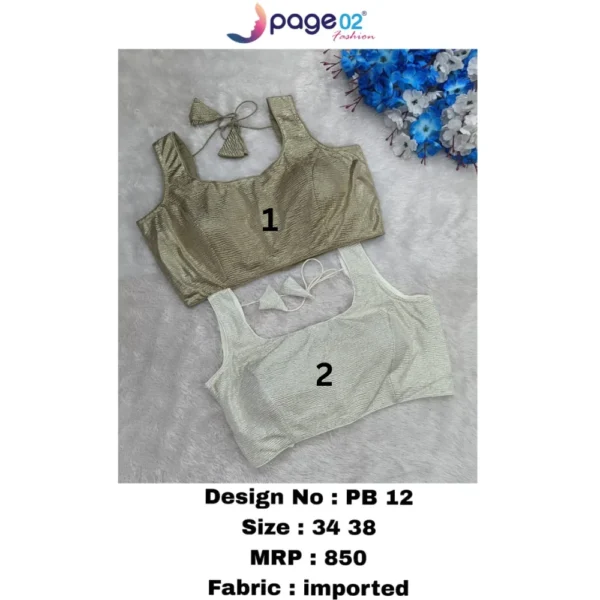 IMPORTED PADDED BLOUSE - PAGE02