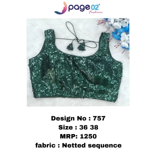 NETTED SEQUENCE BLOUSE - PAGE02