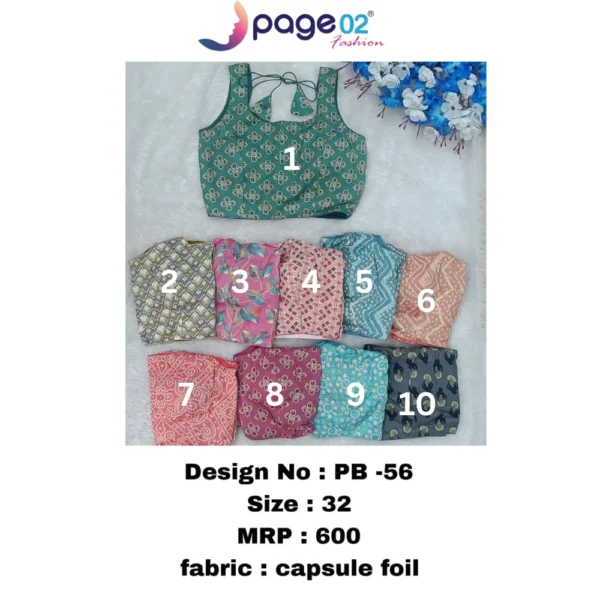 CAPSULE FOIL BLOUSE - PAGE02