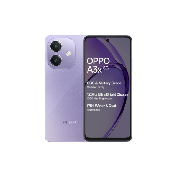OPPO A3X 5G (4GB RAM, 128GB Storage)