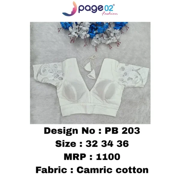 CAMRIC COTTON PADDED BLOUSE - PAGE02