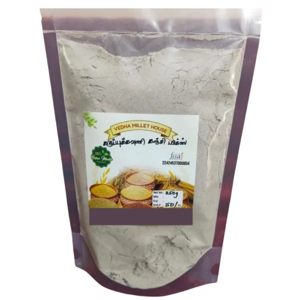 KARUPPU KAVUNI KANJI MIX 250G - VEDHA MILLET