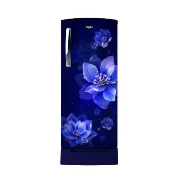 REFRIGERATOR WHIRLPOOL 192L 5 STAR DIRECT COOL SINGLE DOOR, 215 IMPRO PRM INV SAPPHIRE SILK-Z73161