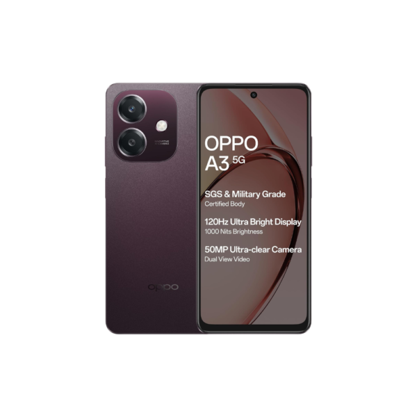 OPPO A3 5G (6GB RAM, 128GB Storage)