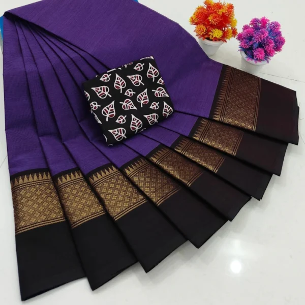 Kanchi Handloom Cotton Sarees - BS SILKS