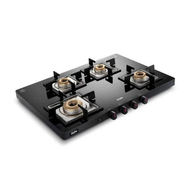 2 Burner Ultra Tuff Stainless Steel Gas Stove with Forged Brass Burner - Manual (1052 UT SS)- GLEN