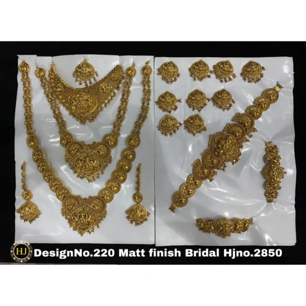 Matt Finish Bridal - HIRAL JEWELLERY