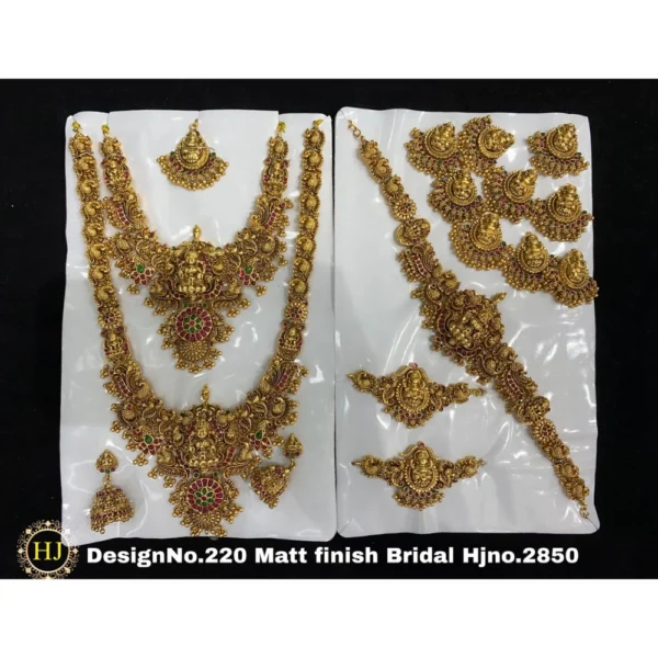 Matt Finish Bridal - HIRAL JEWELLERY