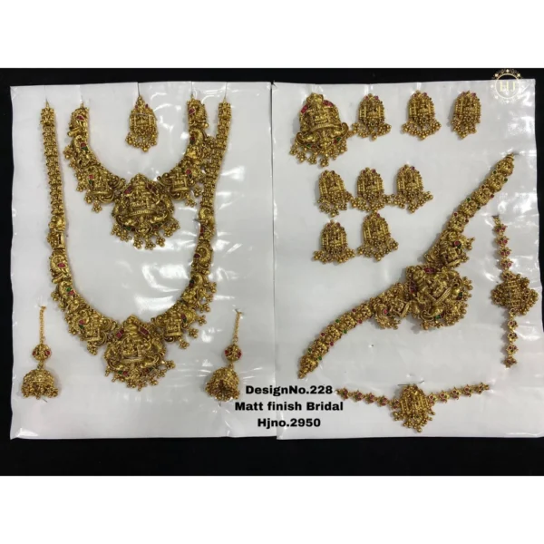 Matt Finish Bridal - HIRAL JEWELLERY