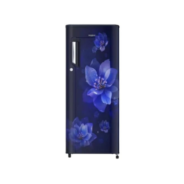Whirlpool Single Door Refrigerator 192 Litres 3 Star Refrigerator with Toughened Glass 2 & Non Inverter, Large Space (Blue, 215 IMPC PRM 3S SAPPHIRE MULIA-Z)73185