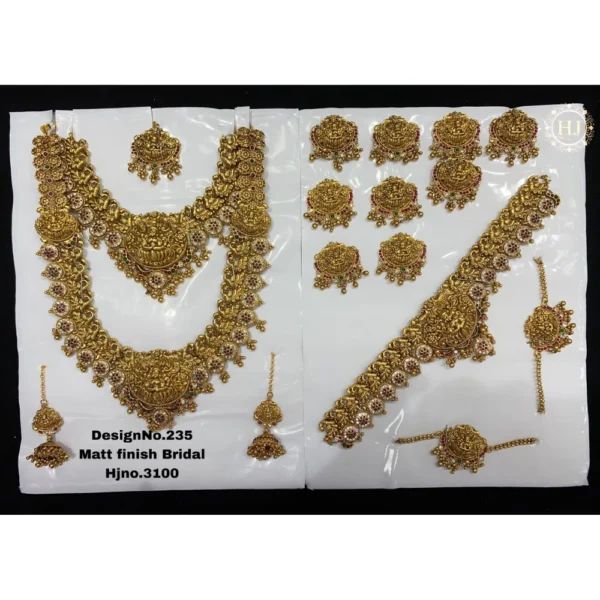 Matt Finish Bridal - HIRAL JEWELLERY