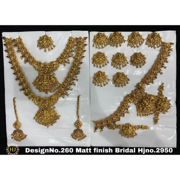 Matt Finish Bridal - HIRAL JEWELLERY