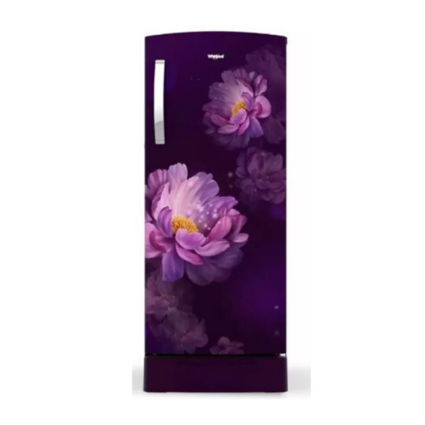 Whirlpool 192 L Direct Cool Single Door 3 Star Refrigerator with Base Drawer (215 IMPRO PRM 3S PURPLE PEONY-Z)72884