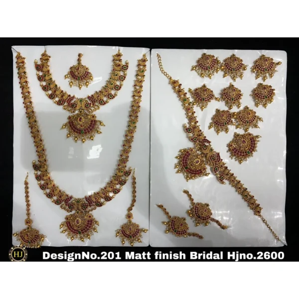 Matt Finish Bridal - HIRAL JEWELLERY