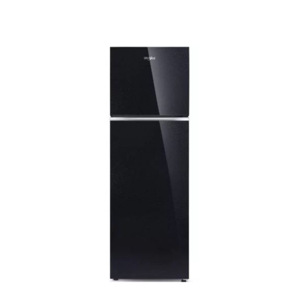 Whirlpool 235 L Frost Free Double Door 2 Star Refrigerator with Glass Door (NEO 278GD PRM CRYSTAL BLACK(2S)-TL)22052