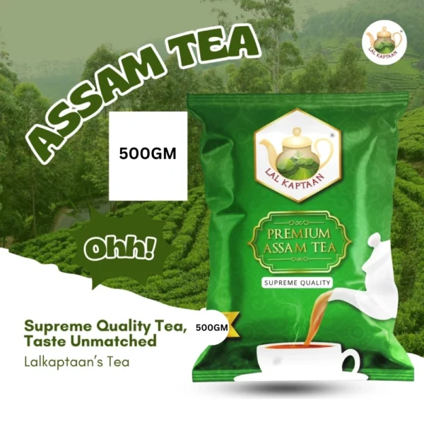 Assam Tea (500GM) LAL KAPTAAN