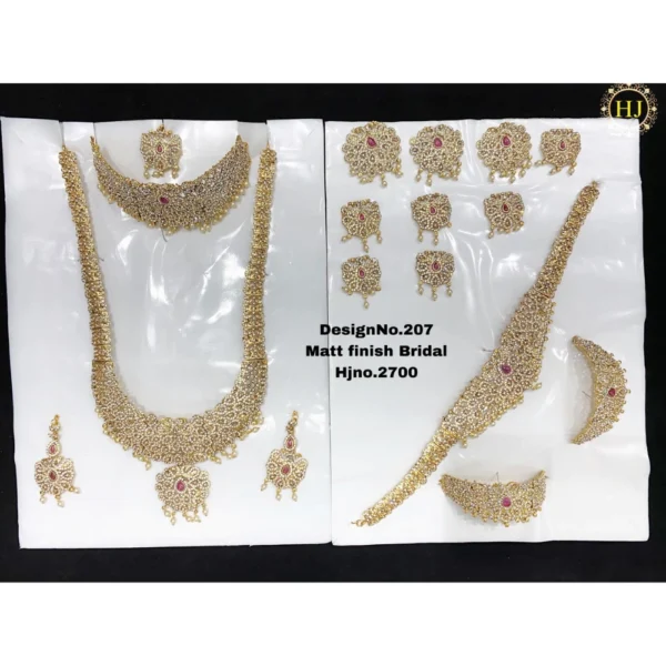 Matt Finish Bridal - HIRAL JEWELLERY