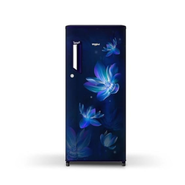 Whirlpool 192 L 3 Star Direct-Cool Single Door Refrigerator (215 IMPC PRM 3S SAPPHIRE FLOWER RAIN-Z)72536