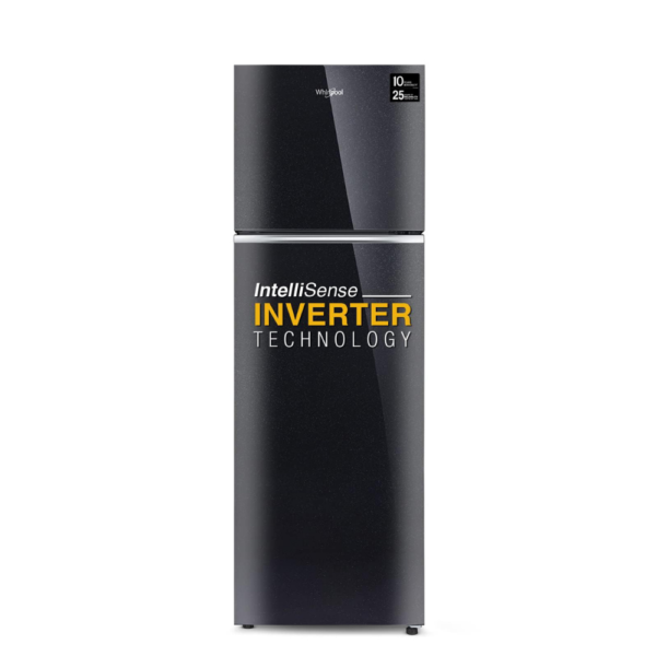 Whirlpool 259 L 2 Star IntelliFresh Inverter Frost Free Inverter Double Door Refrigerator (IF INV ELT 305GD CRYSTAL BLACK (2S) )21677