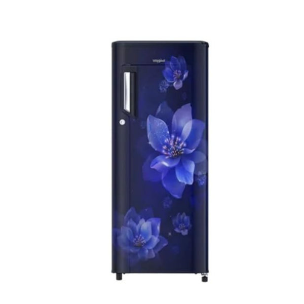 Whirlpool Single Door Refrigerator 192 Litres 3 Star Refrigerator with Toughened Glass 2 & Non Inverter, Large Space (Blue, 215 IMPC PRM 3S SAPPHIRE MULIA-Z)72816