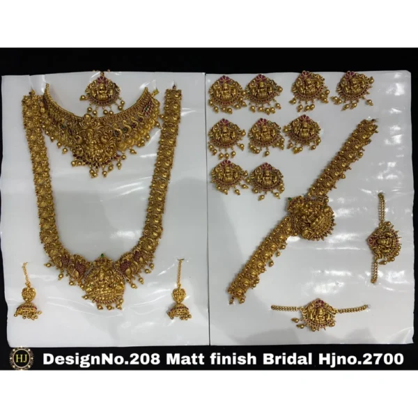 Matt Finish Bridal - HIRAL JEWELLERY
