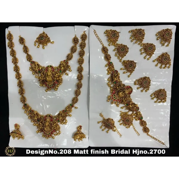 Matt Finish Bridal - HIRAL JEWELLERY