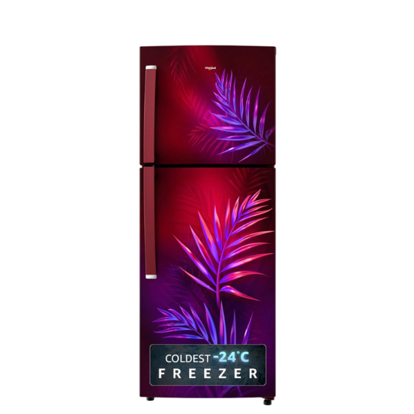Whirlpool 235 L 2 Star Frost Free Double Door Refrigerator (NEO 278LH PRM WINE ROSE(2s)-TL)22070