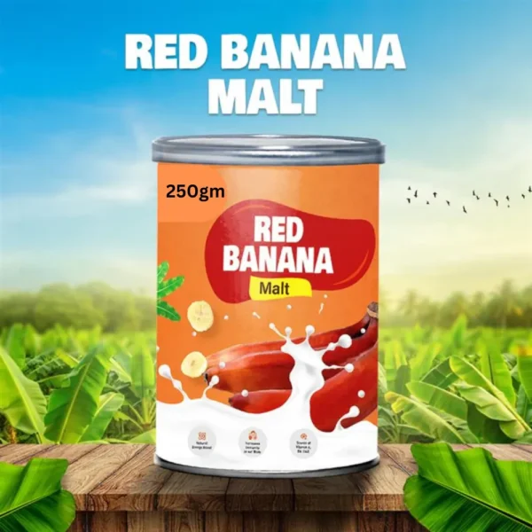 Red banana malt-250gm (MAATRAM ORGANICS)