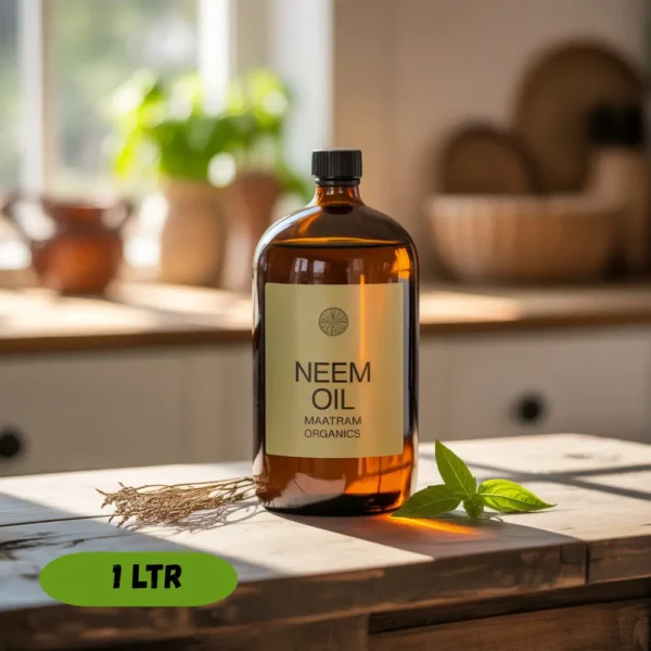 Neem oil-1ltr (MAATRAM ORGANICS)