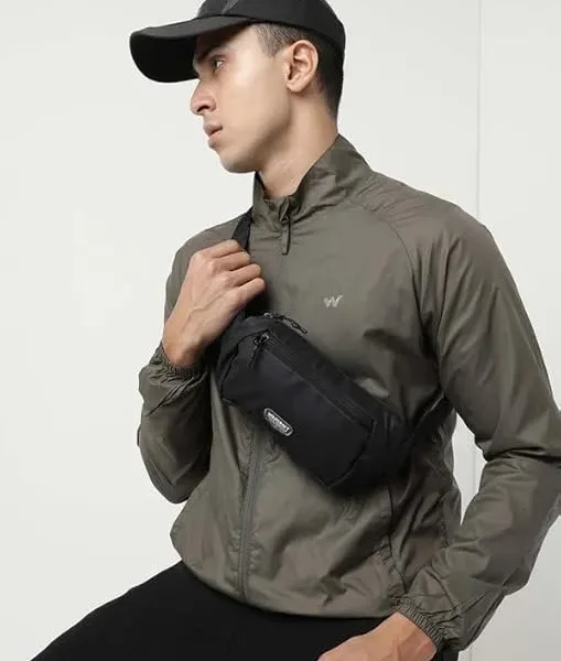 WILDCRAFT TRAVEL FANNY PACKS_S : BLACK & GREY