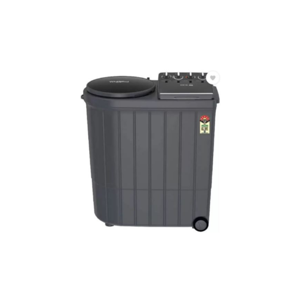 Whirlpool 9.5 kg Semi Automatic Top Load Washing Machine with In-built Heater Grey (ACE XL 9.5 GREY DAZZLE (10YR)-D)30342