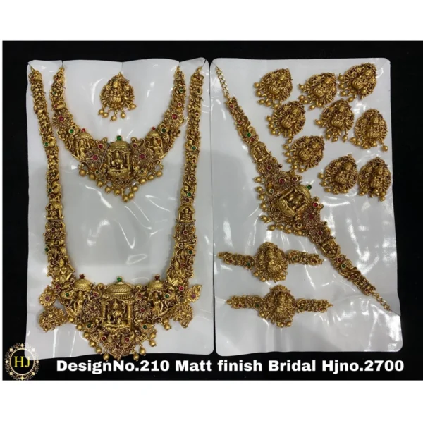 Matt Finish Bridal - HIRAL JEWELLERY