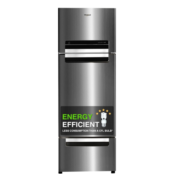 Whirlpool 300 L Frost-Free Triple-Door Refrigerator (FP 343D PROTTON ROY, Steel Onyx, Double Door Refrigerator Space)21147