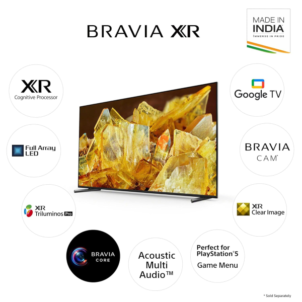 SONY 65" SMART TV (KD-65X90L)