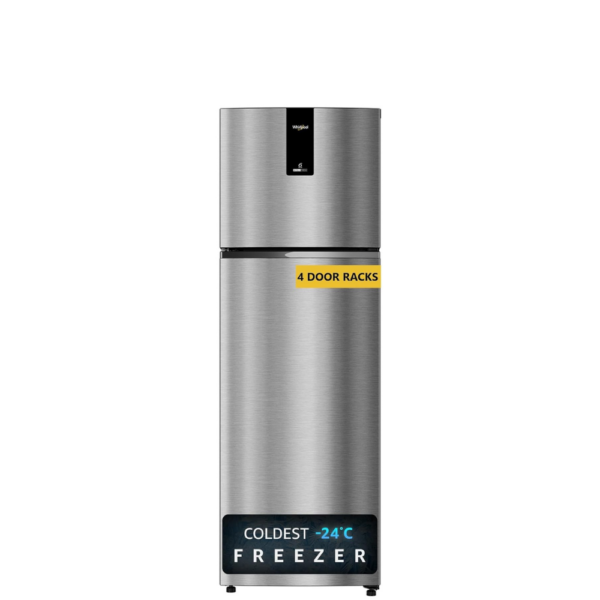 Whirlpool 235 L 2 Star Frost Free Double Door Refrigerator (NEO DF278 PRM TITAN STEEL(2S)-TL)22099