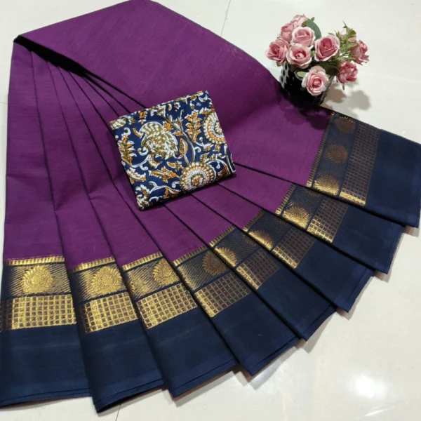Kanchi Handloom Cotton Sarees - BS SILKS