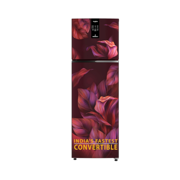 Whirlpool 235L 2 Star IntelliFresh Convertible Inverter Frost-Free Double Door Refrigerator Appliance (IFPRO INV CNV 278 Wine Luxuria(2S)-TL)21971