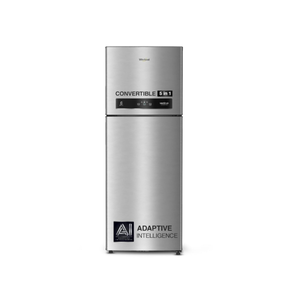 Whirlpool 431 L 2 Star IntelliFresh Convertible Inverter Frost Free Double Door Refrigerator (IF INV CNV 480 ALPHA STEEL (2S)-Z)21692