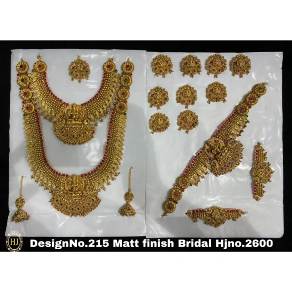 Matt Finish Bridal - HIRAL JEWELLERY