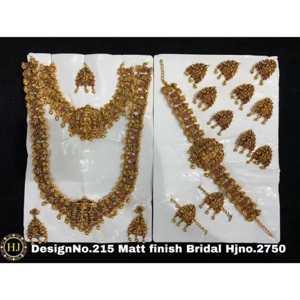 Matt Finish Bridal - HIRAL JEWELLERY