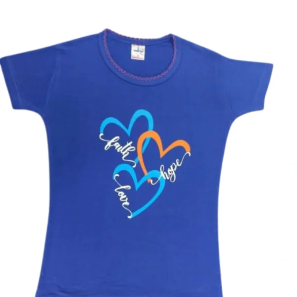 GIRLS  T-SHIRT-2 - BHARATHI DEVI GARNMENTS