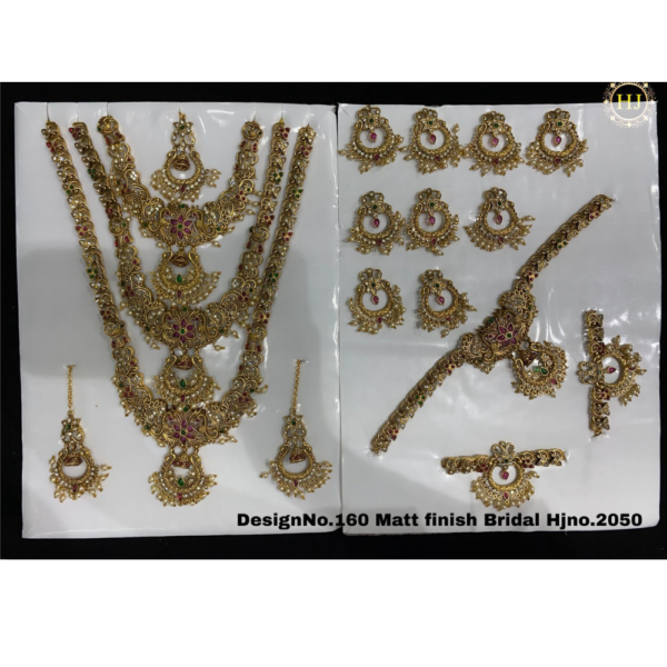 Matt Finish Bridal - HIRAL JEWELLERY