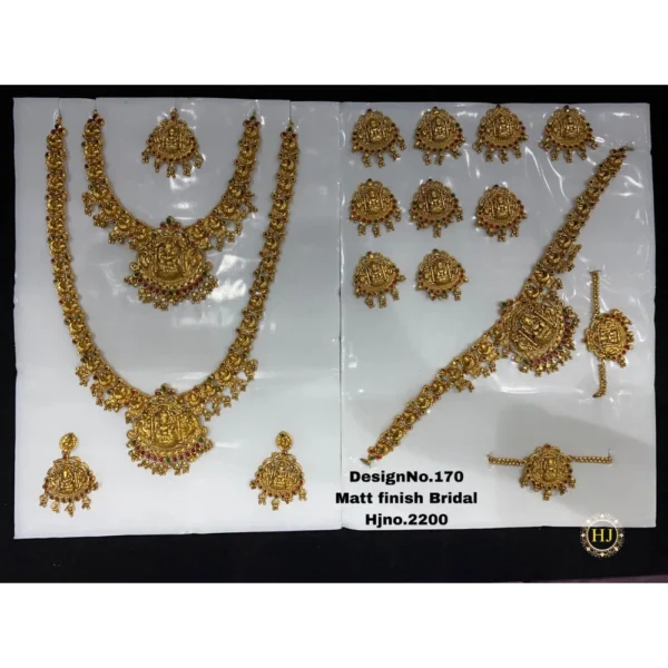 Matt Finish Bridal - HIRAL JEWELLERY