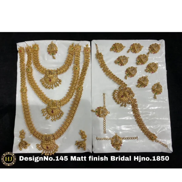 Matt Finish Bridal - HIRAL JEWELLERY