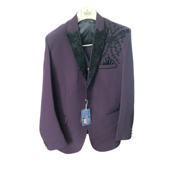 COAT SUIT EMBROIDERY AARI SIZE-48 - KING MAN COAT