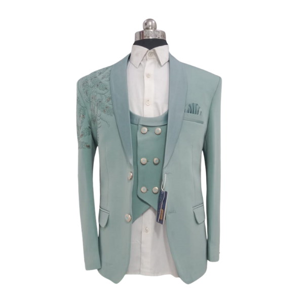 COAT SUIT EMBROIDERY AARI SIZE-36 - KING MAN COAT