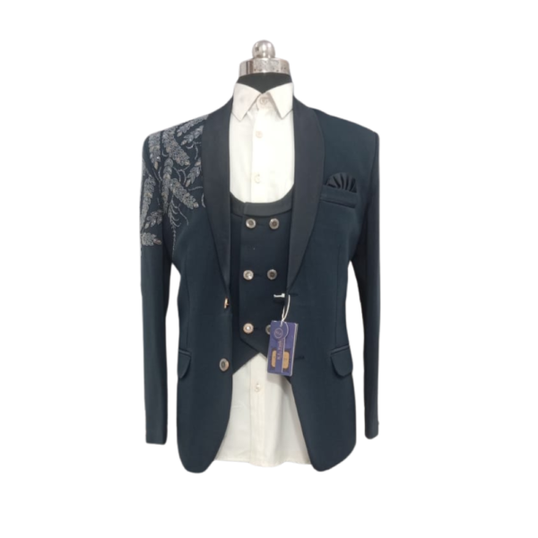 COAT SUIT EMBROIDERY AARI SIZE-48 - KING MAN COAT