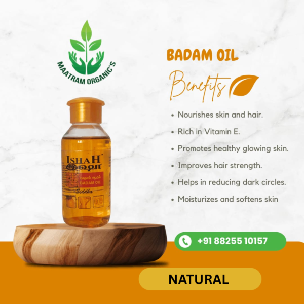 Badam oil-100ml (ISHAH)